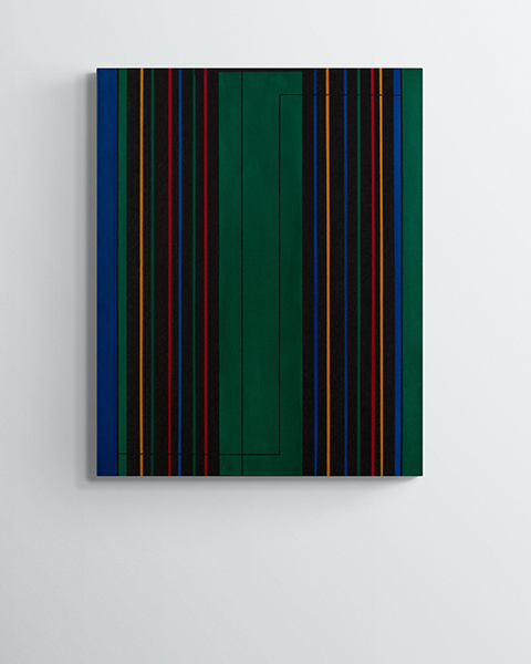 Gemaelde: Farbfeld minimalistisch KH#340