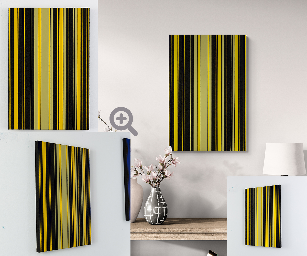 KH#346: Rhythmus und Qualitätskontrast in Kadmium Gelb